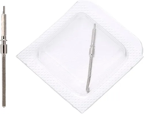 Vista 5 de Herramienta de reloj, vástago de cuerda de reloj de 0.035 in, vástago de reloj de aleación profesional, herramienta de extracción de eslabones