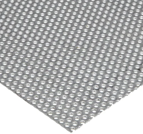 Vista 20 de 304, hoja perforada de acero inoxidable, sólida, acabo sin pulir (molinillo), sistema imperial, escalonada, 1