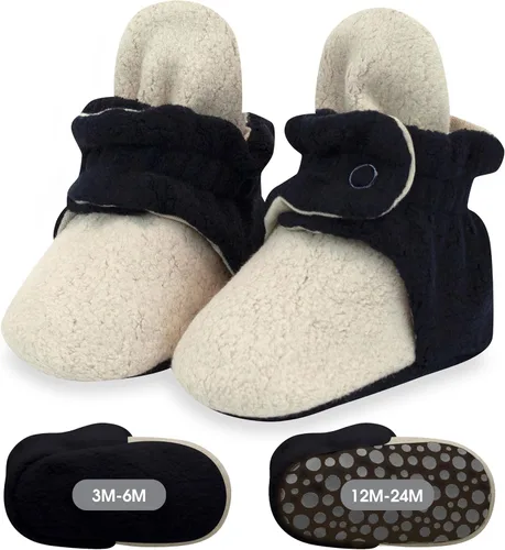 Vista 17 de Zutano Botines de forro polar unisex para bebé, con cierre de dos broches, de recién nacido a 24 meses Rosa bebé