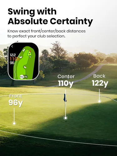 Vista 12 de MILESEEY G1 Touchscreen & GPS Rangefinder with 43000+ Built-in Golf Courses