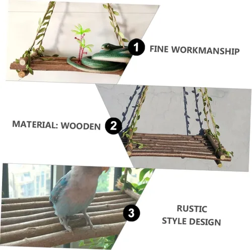 Vista 8 de DECHOUS Estante colgante de madera para niños y niñas, organizador de decoración de habitación delicada, estante creativo para dormitorio
