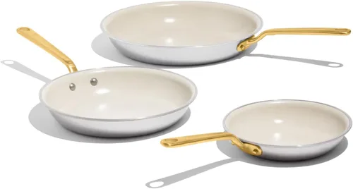 Vista 16 de Made In Utensilios de cocina CeramiClad 2.0 - Sartén antiadherente de 10 pulgadas (mango inoxidable), revestimiento de acero inoxidable de 5 capas