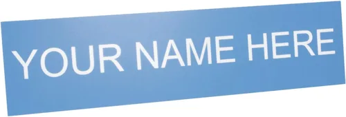 Vista 19 de ExcelMark Placa de nombre personalizada para puerta, oficina, pared, personalizada con tu texto, 2 x 8 pulgadas (1 línea, negro)