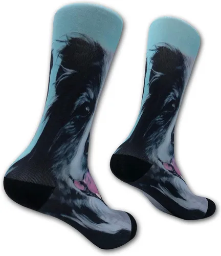 Vista 3 de Calcetines estampados de animales lindos - Calcetines locos 360 calcetines divertidos regalos para mujeres y hombres