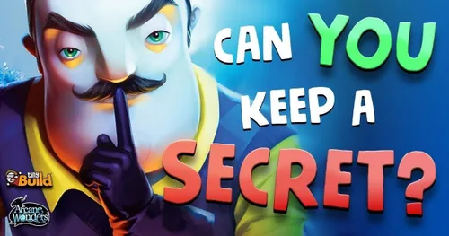 Vista 7 de Arcane Wonders Hello Neighbor The Secret Neighbor - Juego de fiesta, color azul