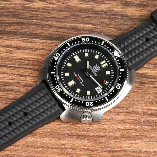 Vista 3 de Steeldive - Reloj automático para hombre 1970 SD1970 Reloj de pulsera NH35 Movimiento 200M Relojes de buceo