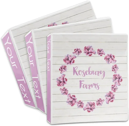 Vista 3 de Carpeta personalizada de 3 anillas Farm House - 1 pulgada