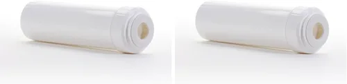 Vista 4 de Hydronix EC-2510W Blanco Vacío Tamaño Estándar Cartucho de Filtro de Agua, Construcción Durable Universal Pre/Post Uso 2.5 x 10