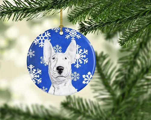 Vista 65 de Caroline's Treasures Cavalier Spaniel - Adorno de cerámica para colgar en el árbol de Navidad, para el hogar, Navidad, fiestas, regalo, 3 pulgadas