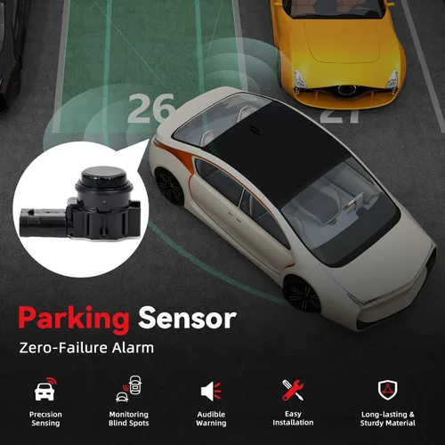 Vista 4 de 4 sensores de estacionamiento de parachoques de radar reverso, compatibles con F32 F33 F36 F22 F23 F30 F31 F34 2 Series M2 Coupé Convertible