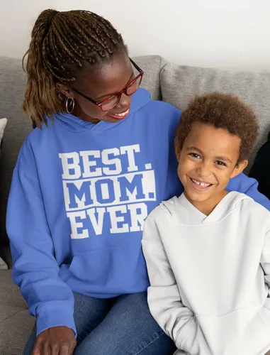 Vista 5 de Sudadera con capucha para mujer para el día de la madre mamá para esposa abuela mamá Best Ever