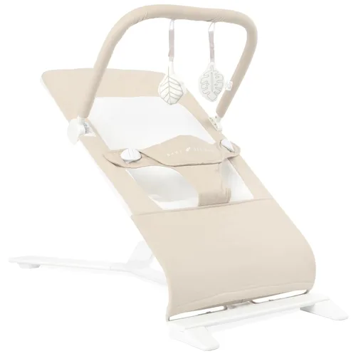 Vista 13 de Mecedora portátil Baby Delight Alpine Deluxe Para bebés 0 – 6 meses Paño color carbón