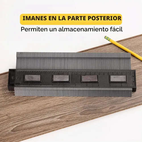 Vista 3 de General Tools Medidor de Contorno 833 - Buscador de Ángulo de 10" Herramienta para Mejoras del Hogar - Gadgets para Hombres