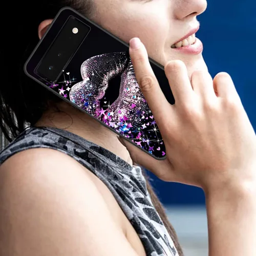 Vista 194 de Funda delgada para Google Pixel 4 XL, funda delgada de silicona de TPU suave a prueba de golpes para Google Pixel 4 XL, astronauta Galaxy