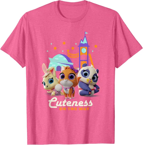 Vista 34 de Disney Camiseta Junior T.O.T.S. Cuteness On the Way Negro