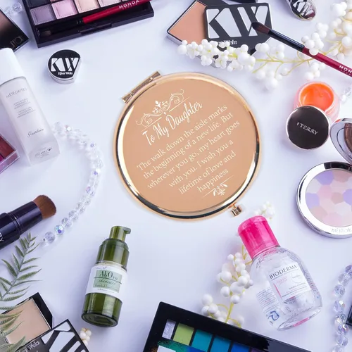 Vista 6 de REHALY Regalo de boda para hija de mamá papá, regalos de novia para el día de la boda, regalos únicos de recuerdo de boda para hija de mamá