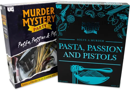 Vista 8 de Juego de mesa Murder Mystery Party Pasta, Passion & Pistols