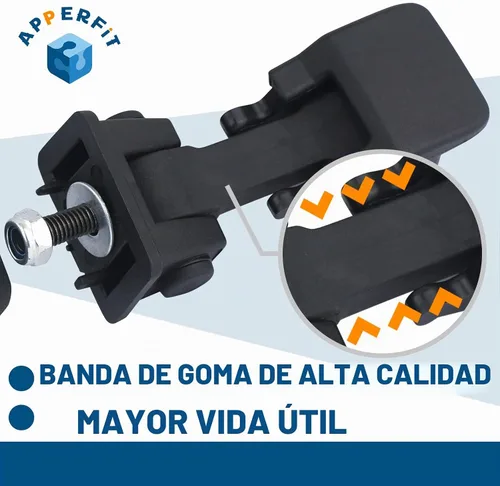Vista 3 de Pestillo de capó con soporte de enganche y correa de goma 55395653AG compatible con Jeep Wrangler JK JKU 2007 2008 2009 2010 2011 2012 2013 2014