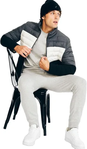 Vista 36 de Chaqueta Nautica de hombres elastizada Reversible peso medio