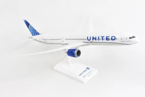 Vista 7 de Daron Skymarks United B727-200 90's Scheme - Kit de construcción de modelo de avión, escala 1/150