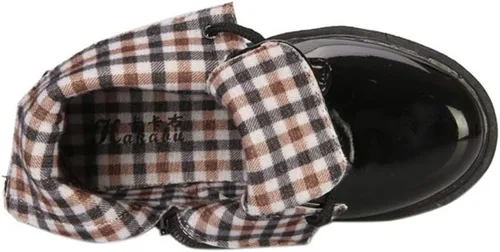 Vista 5 de Maxu Fashion - Botas impermeables de poliuretano para niños, 2.5 M US pequeño niño