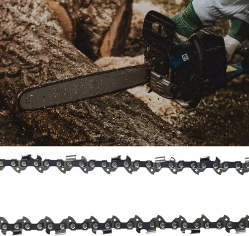 Vista 7 de 2 cadenas de motosierra de 14 pulgadas para motosierra SKIL CS4555-10, cadena de repuesto de 14 pulgadas para motosierra Kobalt KCS 4040-06 40v