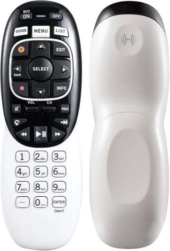 Vista 3 de RC73 IR/RF Reemplazo universal de control remoto compatible con Directv RC71 RC72 RC73, compatible con DirecTV HR20/HR21/HR34/HR44/HR54 DVR receptor