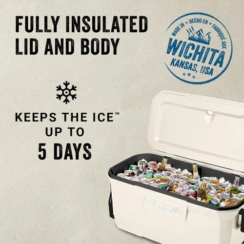 Vista 2 de Coleman Ice Chest 316 Series Wheeled Cooler