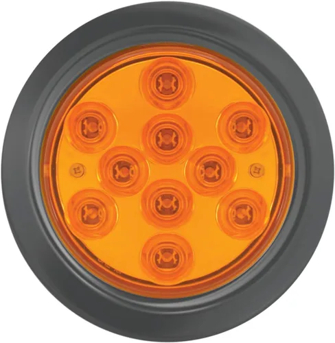 Vista 9 de Grand General 76850 - Luz LED (4 pulgadas Mega 10 Plus Am/Am con montaje en brida SS y coleta), 1 paquete