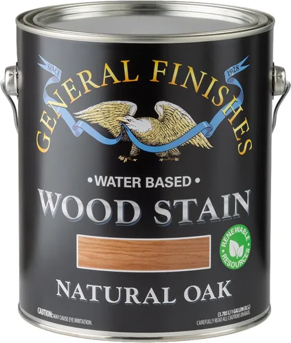 Vista 37 de General Finishes Tinte para madera a base de agua, 1 cuarto de galón, negro