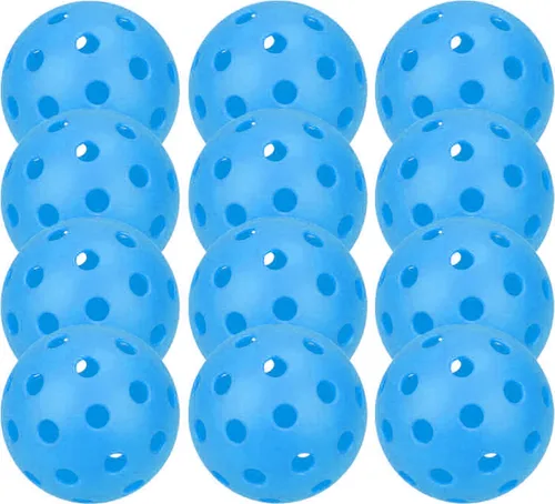 Vista 38 de Paquete de 6 pelotas de pickleball deportivas para exteriores - 40 pelotas de pickleball - Bolas de pickleball de EE. UU. aprobadas por USAPA