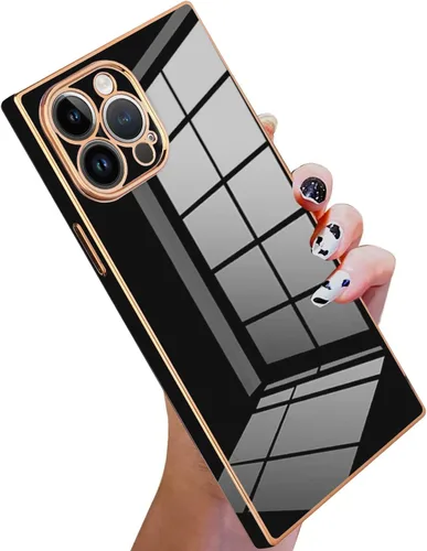Vista 38 de KANGHAR Funda compatible con iPhone 12 de lujo con bonito diseño galvanizado, carcasa de cuerpo completo, antiarañazos, a prueba de golpes, funda