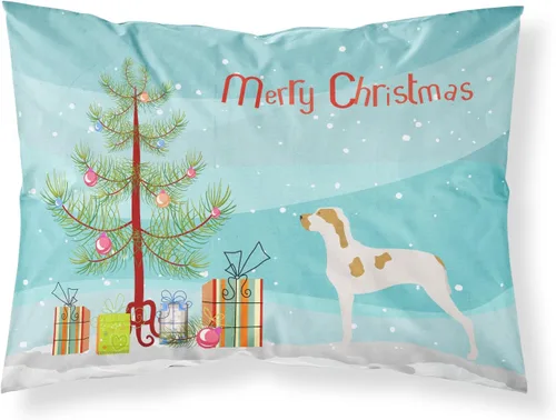 Vista 52 de Caroline's Treasures BB8334PILLOWCASE AIDI Atlas Mountain Dog - Funda de almohada estándar, color azul, ligera, súper suave, de fácil cuidado