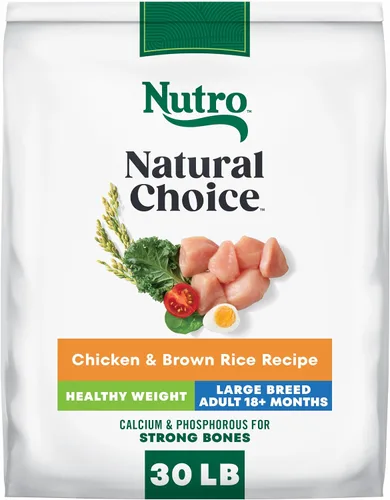 Vista 11 de Nutro Natural Choice - Alimento seco para perros de peso saludable, pollo y arroz, 30 libras