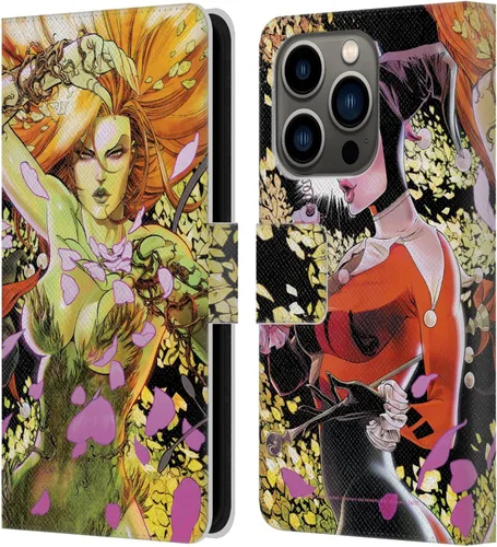 Vista 31 de Head Case Designs Officially Licensed Batman DC Comics Batman #609 Hush Gotham City Sirens Leather Wallet Case Compatible with Apple iPhone 7/8 / SE