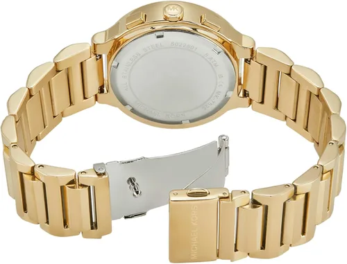 Vista 4 de Michael Kors Gramercy - Reloj de pulsera cronógrafo de acero inoxidable para mujer