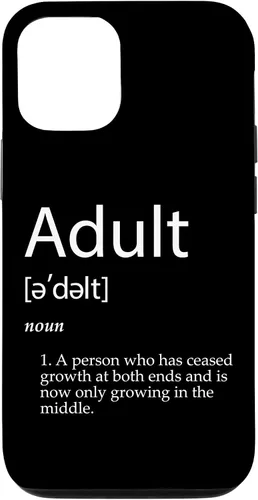 Vista 27 de Funny Adult Definition Joke for Parents Dad Mom Adults Case for iPhone XR