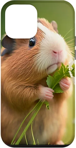 Vista 16 de iPhone 16 Guinea Pig Lover Cute Pet Women Girl Guinea Pig Graphic Case