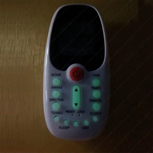 Vista 3 de Generic Mando a distancia de aire acondicionado de repuesto para Midea Komeco Zamil Cooline R06/bge R06/bgce