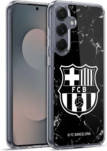 Vista 35 de Head Case Designs Funda de gel con licencia oficial del FC Barcelona Barca Crest Patterns [protección de grado militar] compatible con Google Pixel 3