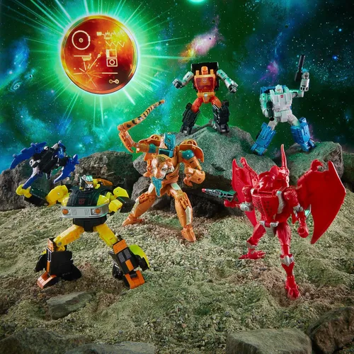 Vista 10 de Transformers Generations War for Cybertron Golden Disk Collection Capítulo 3, Mutant Tigatron, edades de 8 años en adelante, 7 pulgadas