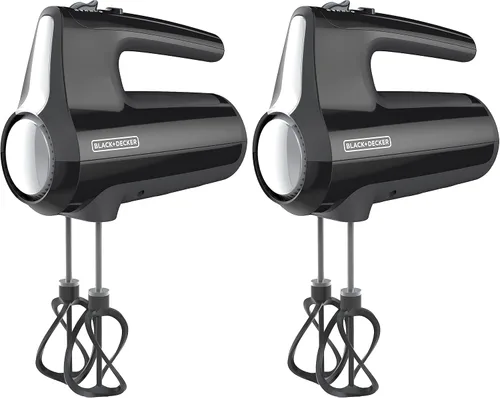 Vista 10 de BLACK+DECKER Mezclador manual MX610B, 5 velocidades Negro