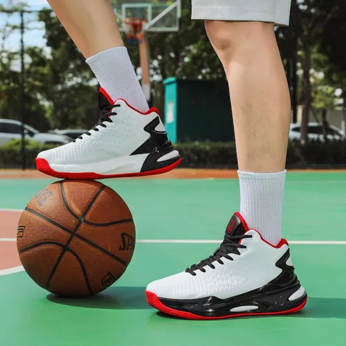 Vista 8 de Beita - Tenis de baloncesto para hombre, transpirables, antideslizantes.