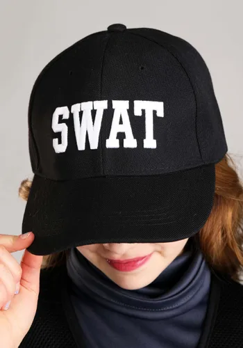 Vista 3 de Disfraz de Equipo SWAT para Niña Multicolor