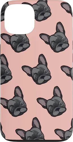 Vista 7 de iPhone 12/12 Pro Cute French Bulldog - Funda para teléfono