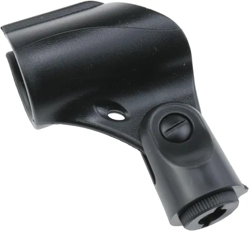 Vista 2 de Soporte universal para micrófono Soporte de micrófono para soporte Soporte de micrófono ajustable de 1.12-1.77 pulgadas para micrófonos de mano