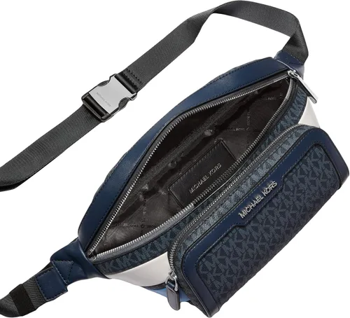 Vista 2 de Michael Kors Malone Utility Belt Bag Tonos de azul