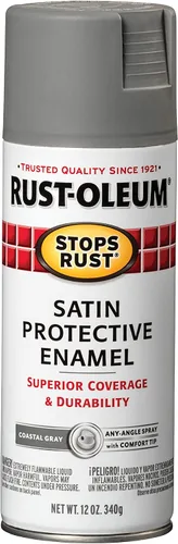 Vista 151 de Rust-Oleum 7776830 - Pintura en aerosol para prevención del óxido, 12 onzas, negro plano