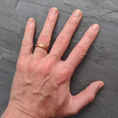Vista 35 de Knot Theory - Anillo de boda de silicón para hombres y mujeres Anillos de goma finos de calidad superior con gran estilo, comodidad; son ideales