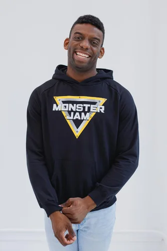 Vista 4 de Monster Jam Grave Digger Maximum Destruction - Sudadera con capucha para adultos